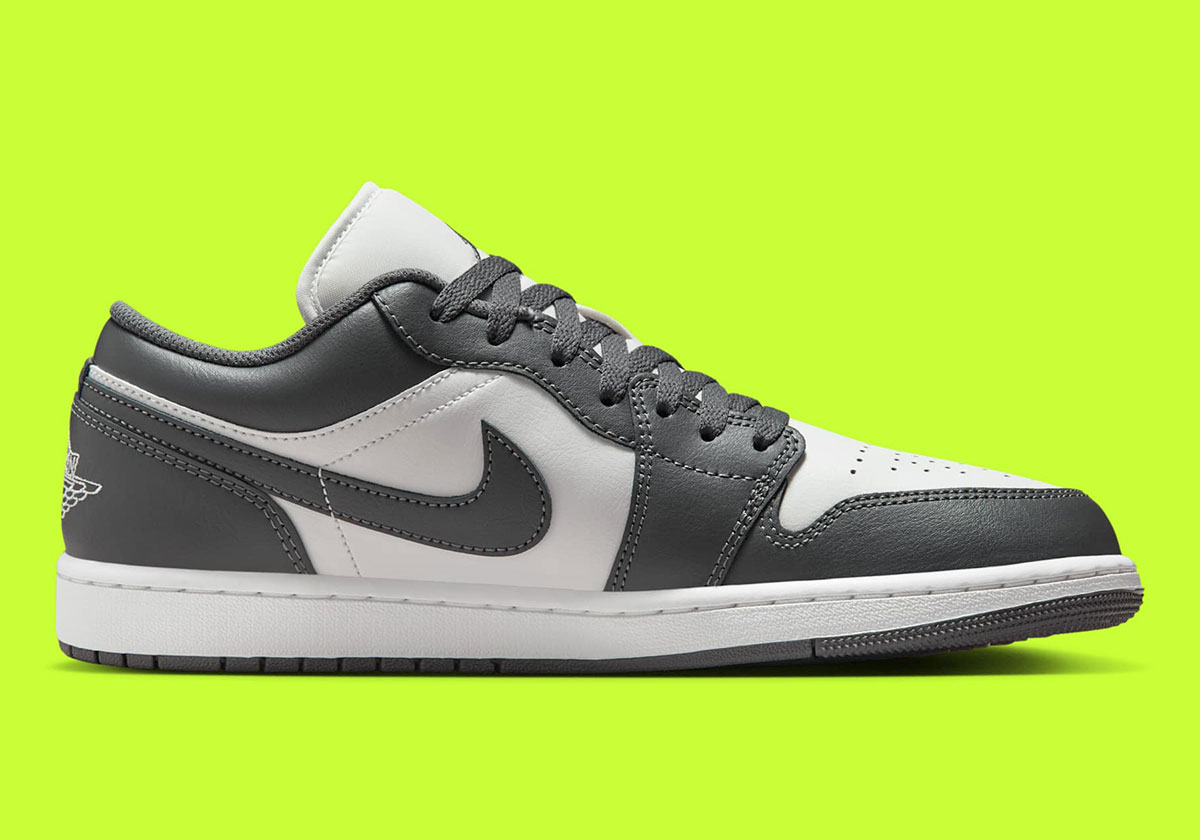 Air Jordan 1 Low Dark Grey Light Smoke Grey 553558 044 2