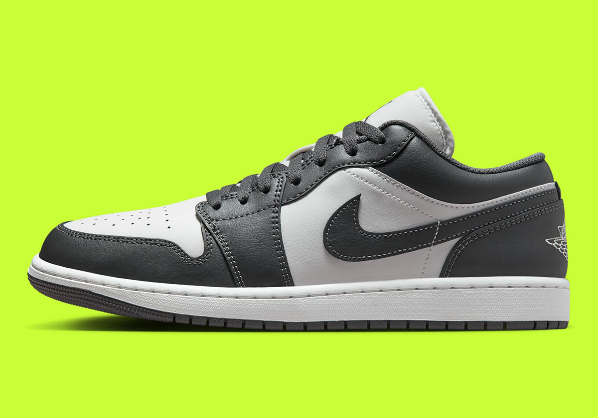 Air Jordan 1 Low Dark Grey Light Smoke Grey 553558 044 5