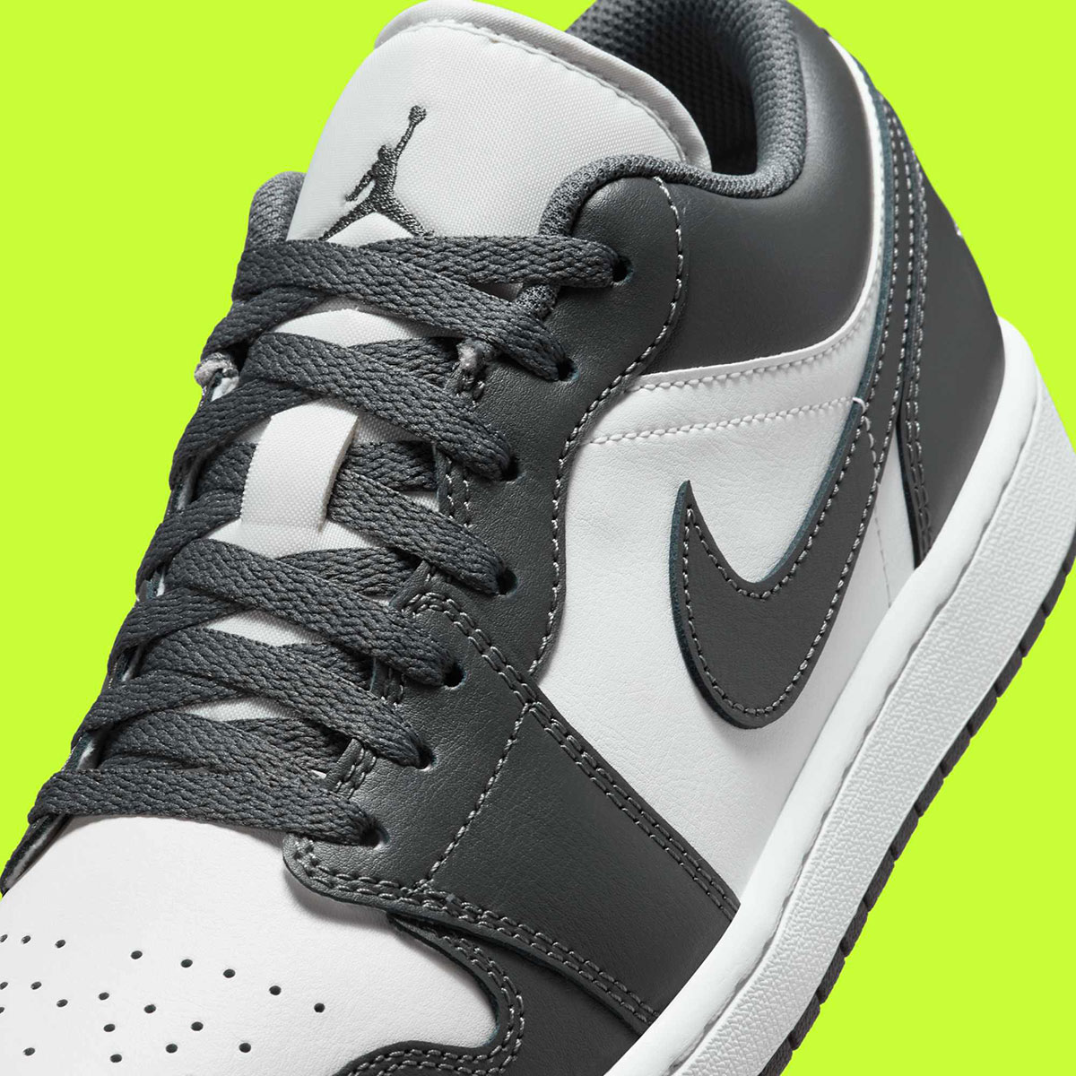 Air Jordan 1 Low Dark Grey Light Smoke Grey 553558 044 6