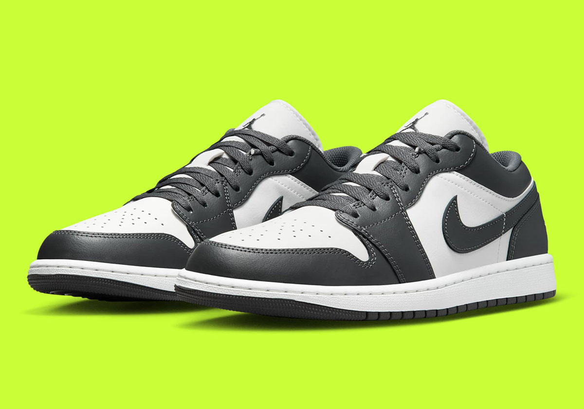 The Air Jordan 1 Low Sports Classic Grey And White