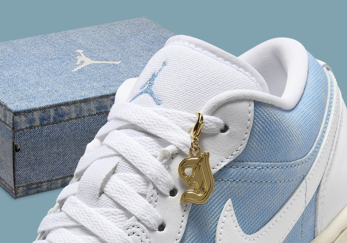 This Air Jordan 1 Low Comes With A Denim Shoebox
