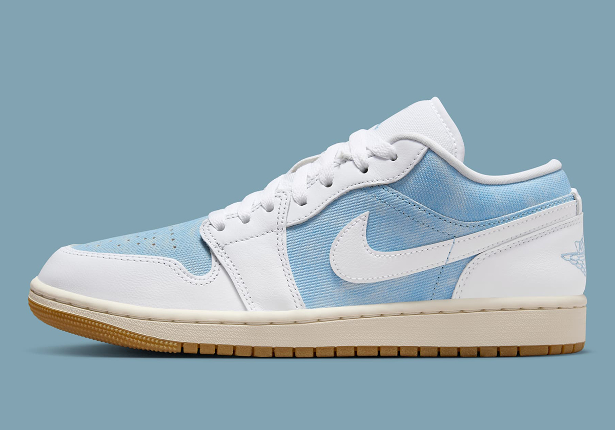 Air Jordan 1 Low Denim Worn Blue White Gum Light Brown Hq2004 400 11