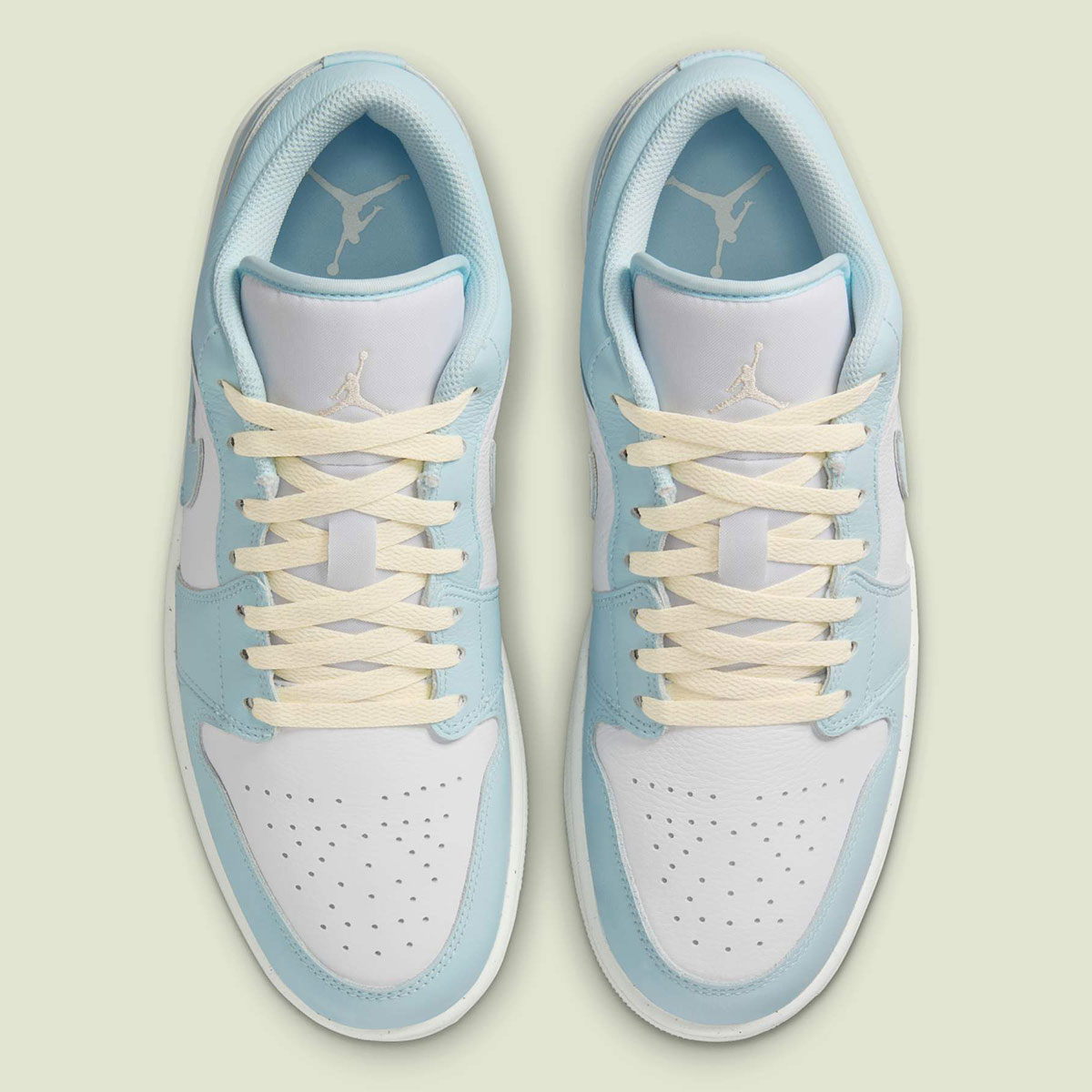 Air Jordan 1 Low Glacier Blue Summit White Guava Ice Sea Glass Hj5999 400 2
