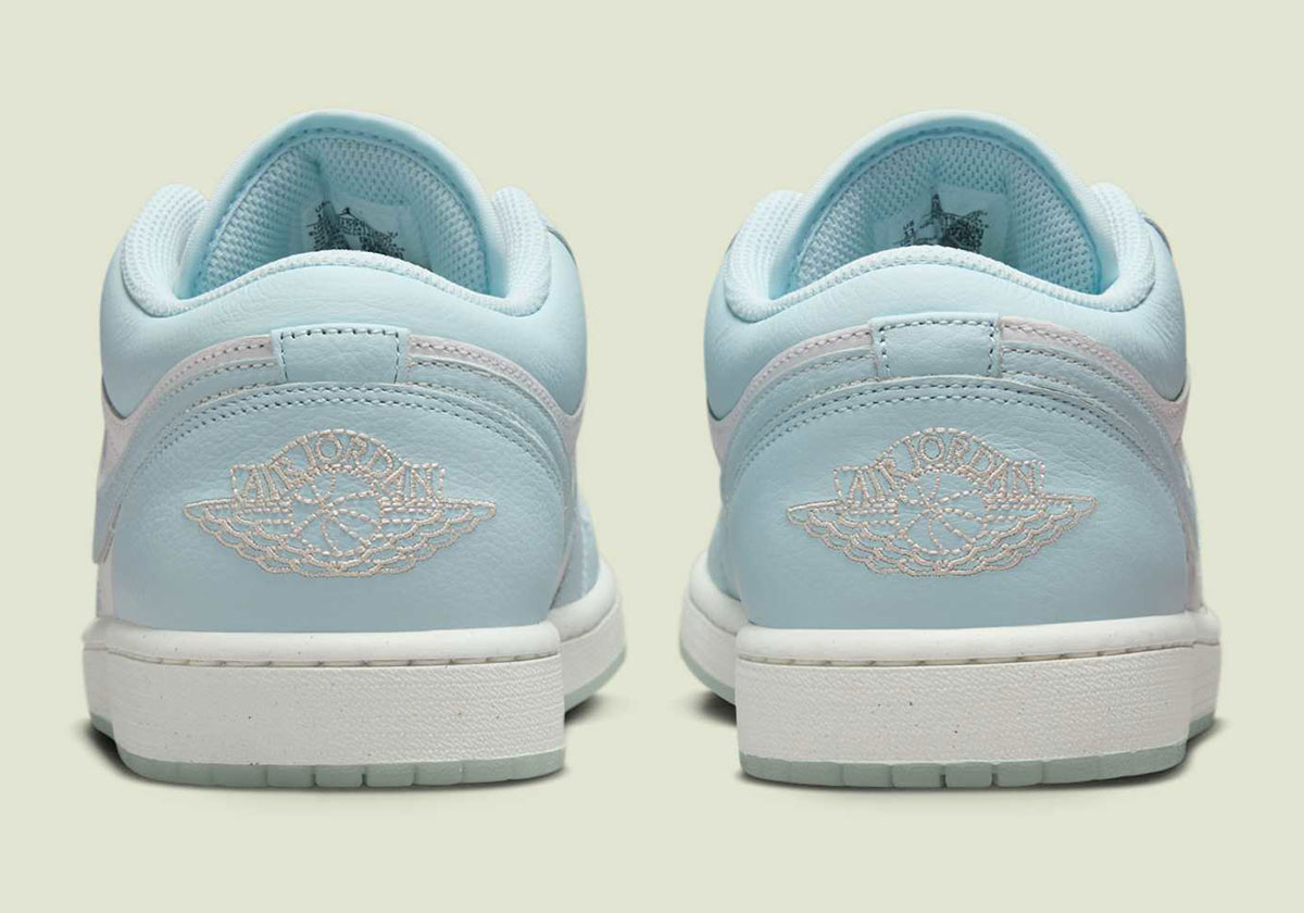 Air Jordan 1 Low Glacier Blue Summit White Guava Ice Sea Glass Hj5999 400 3