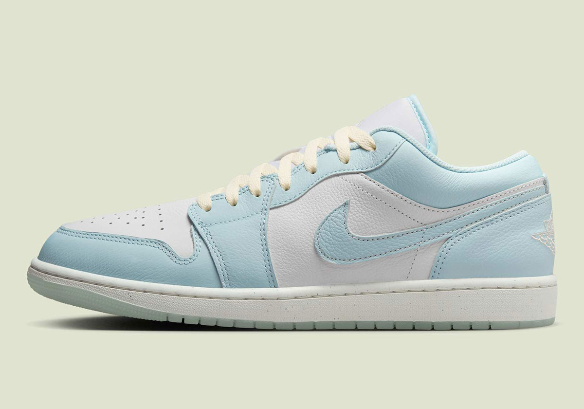 Air Jordan 1 Low Glacier Blue Summit White Guava Ice Sea Glass Hj5999 400 6