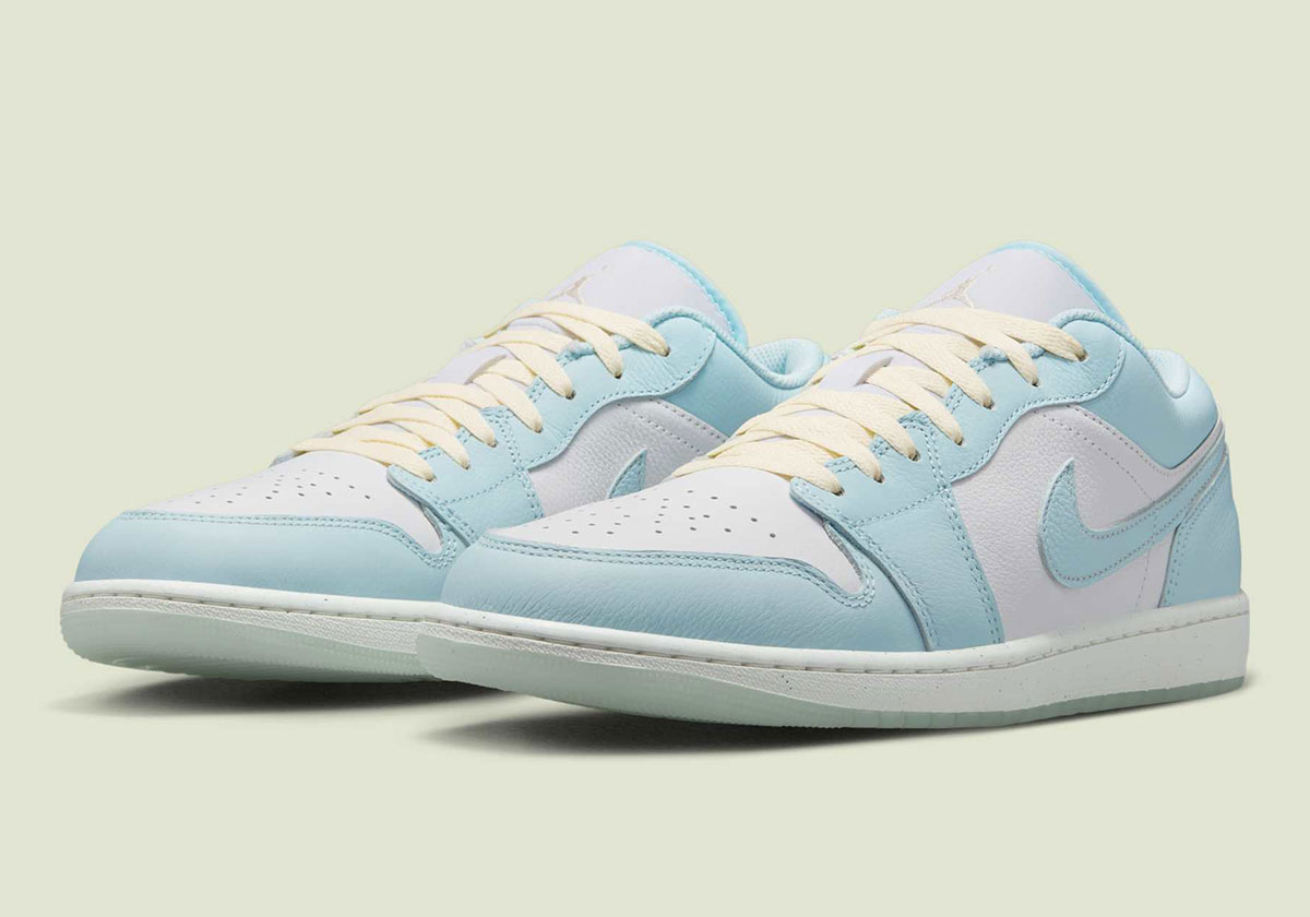 “Glacier Blue” Crashes Onto The Air Jordan 1 Low SE