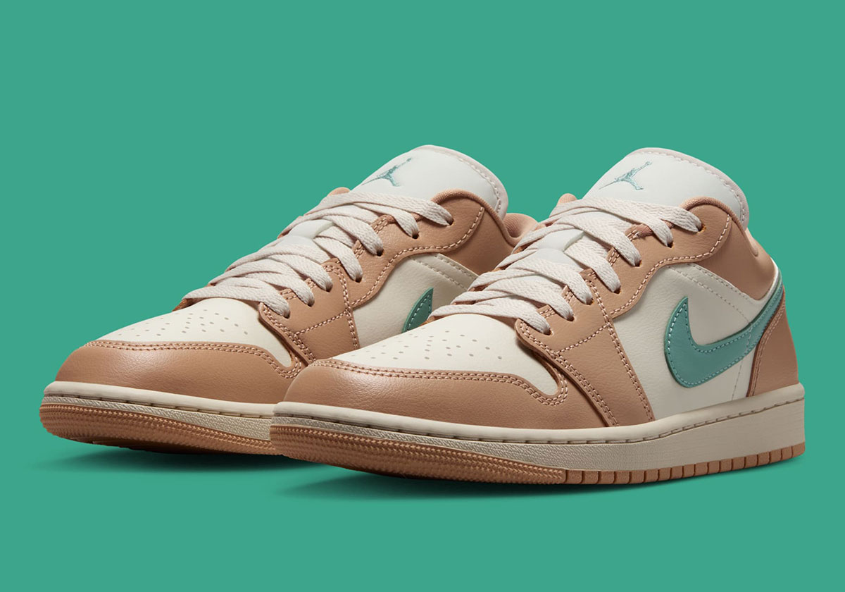 The Air Jordan 1 Low Pours Out A Beachy "Hemp" Colorway