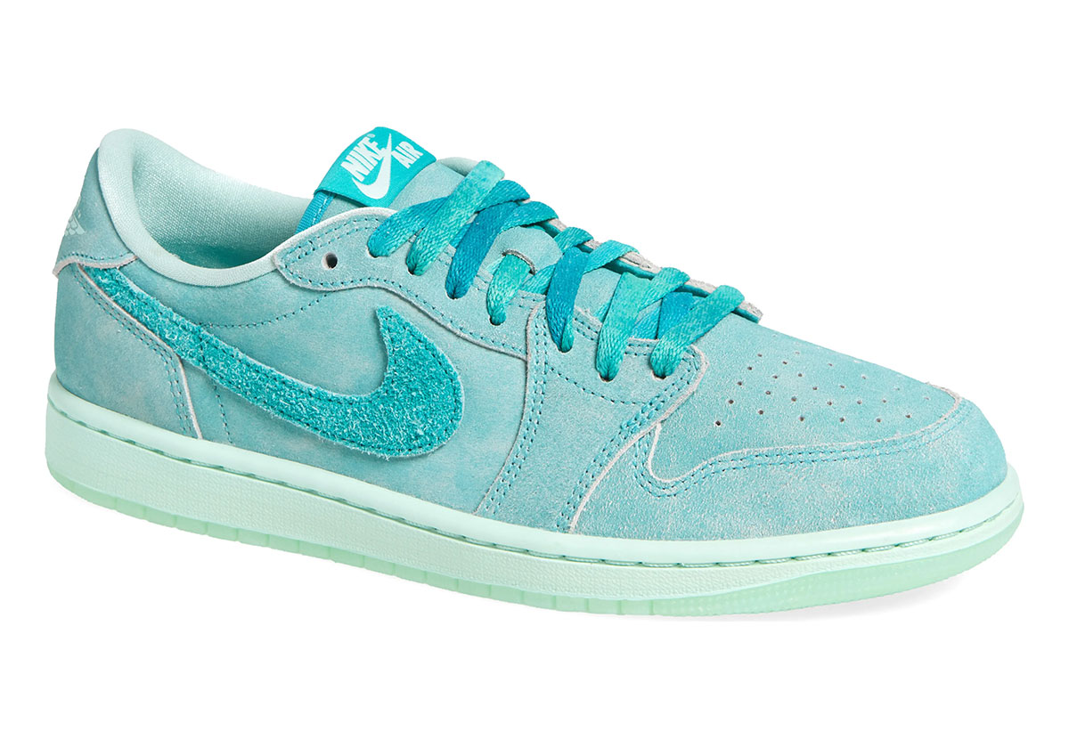Air Jordan 1 Low Og Sail Washed Teal Pale Ivory Hq8111 300 1