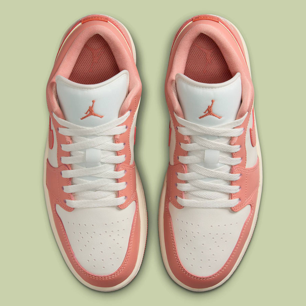 Air Jordan 1 Low Sail Madder Root Light Madder Root Pale Ivory Dc0774 180 2