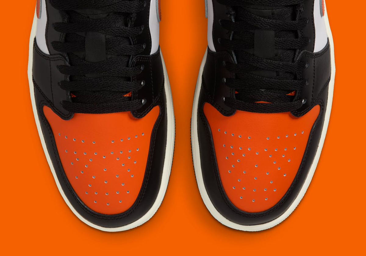 The Air Jordan 1 Low Takes On A "Shattered Backboard" Colorway
