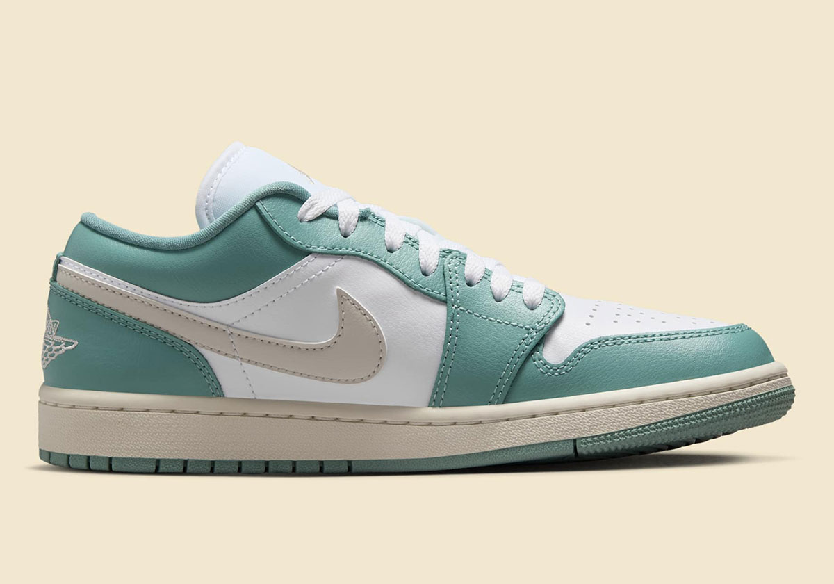 Air Jordan 1 Low White Light Orewood Brown Cannon Sail Dc0774 138 6