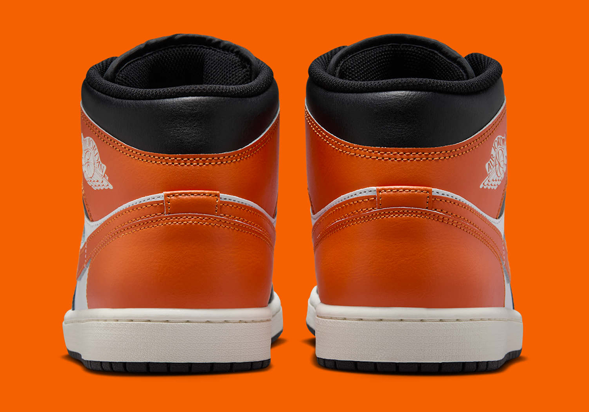 Air Jordan 1 Mid Black Toe Orange Dq8426 801 1