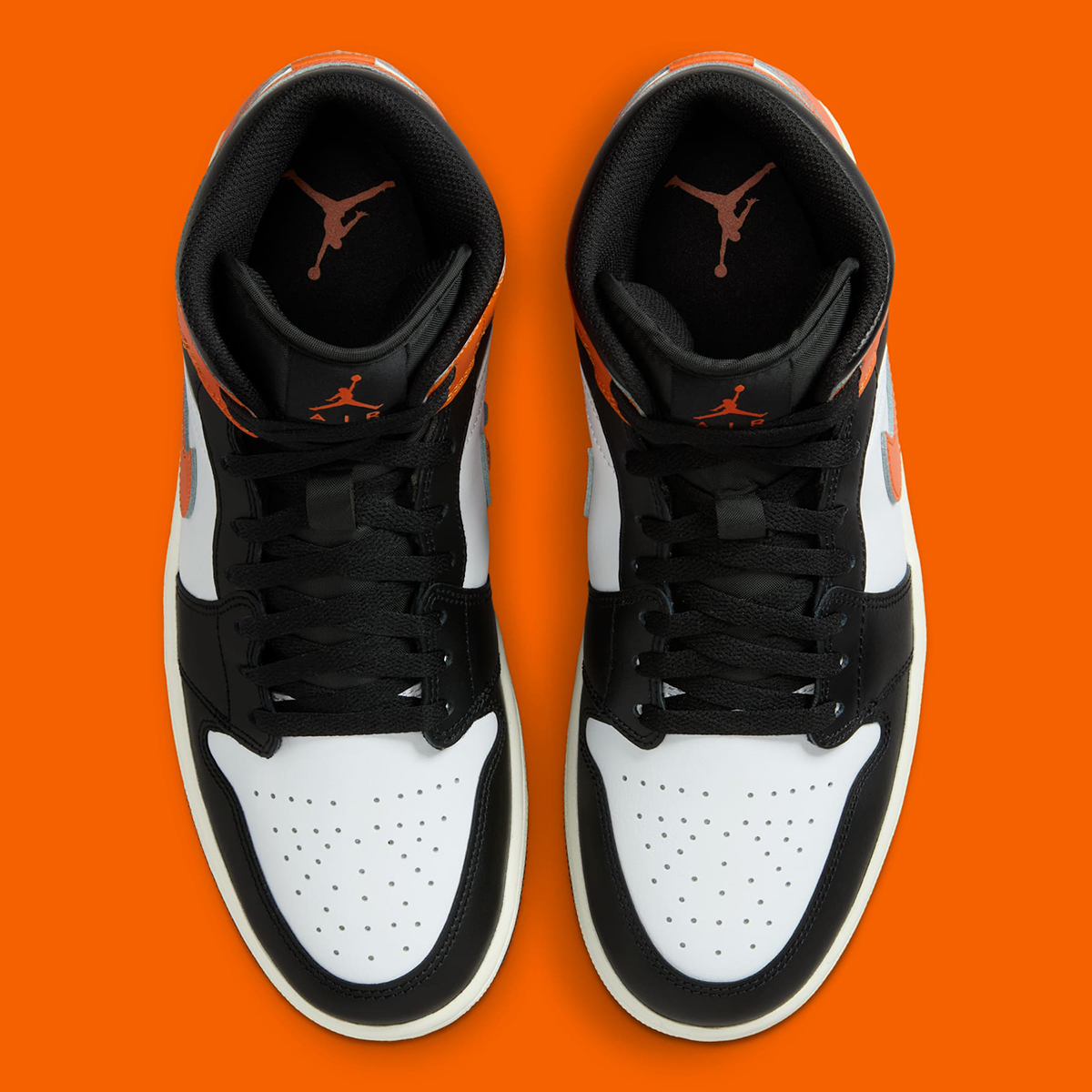 Air Jordan 1 Mid Black Toe Orange Dq8426 801 5