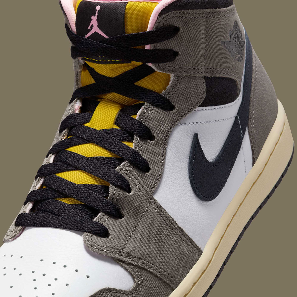 Air Jordan 1 Mid Cave Stone Hq2011 100 1