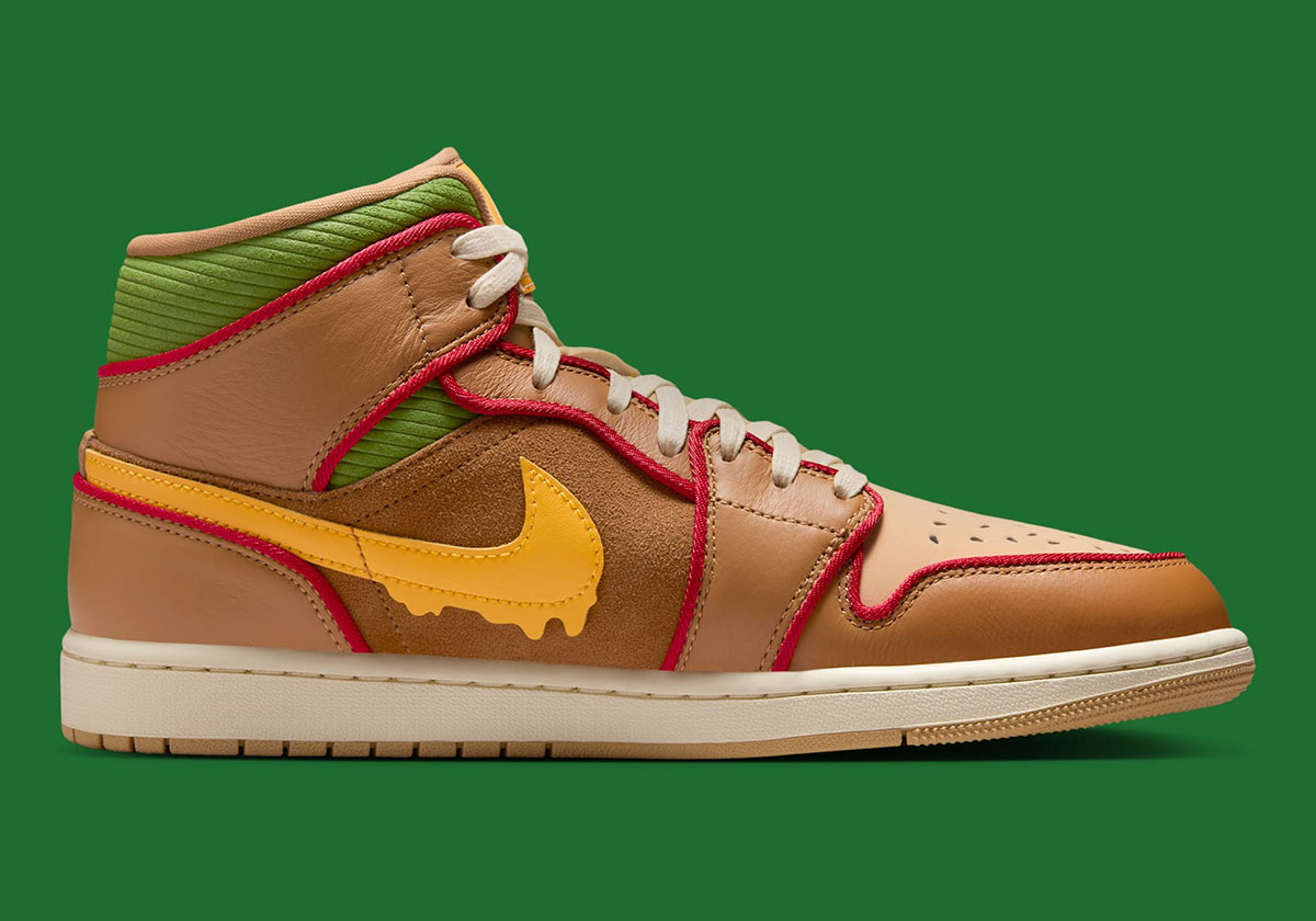 Air Jordan 1 Mid Cheeseburger Ib7403 224 3
