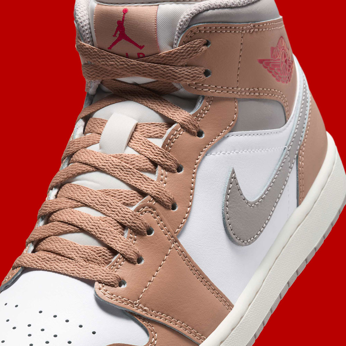 Air Jordan 1 Mid Hemp White Grey Dq8426 200 1