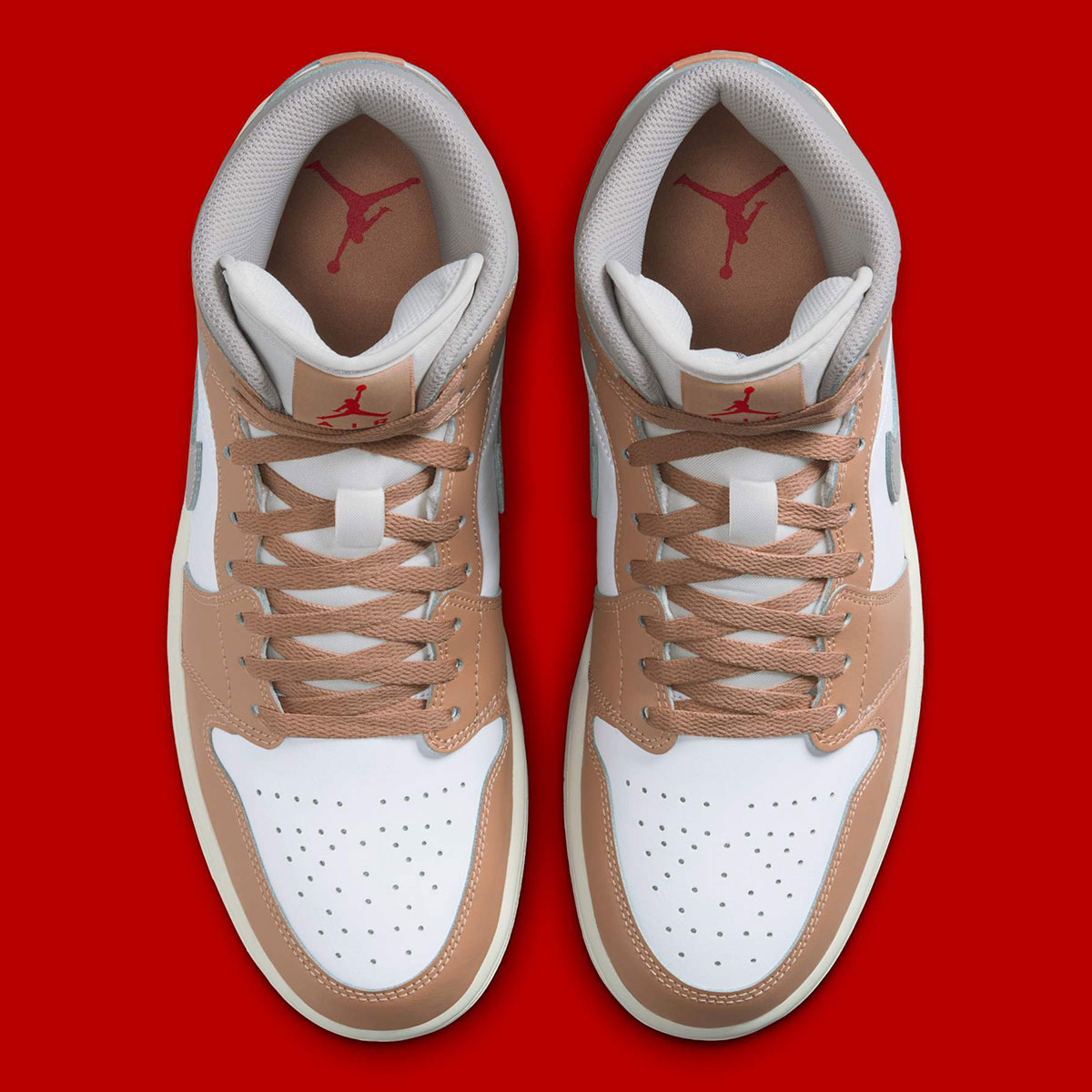 Air Jordan 1 Mid Hemp White Grey Dq8426 200 5