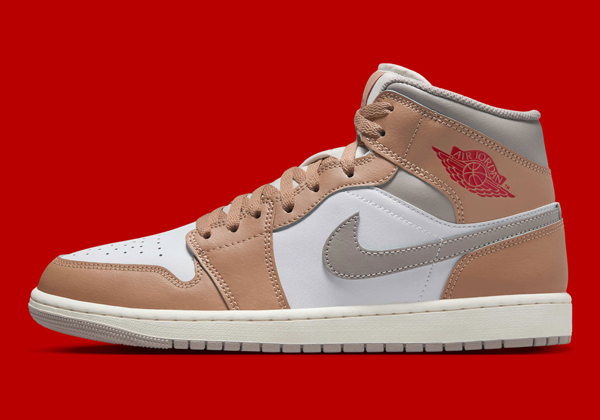 Air Jordan 1 Mid Hemp White Grey Dq8426 200 8