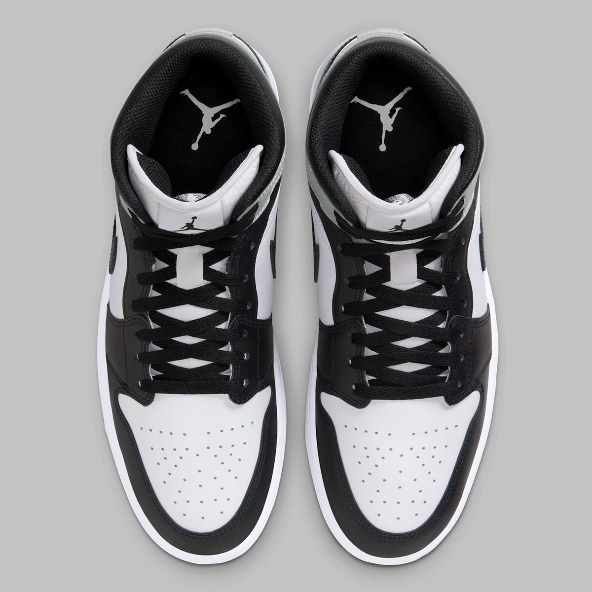 Air Jordan 1 Mid White Black Light Smoke Grey Dq8426 101 6
