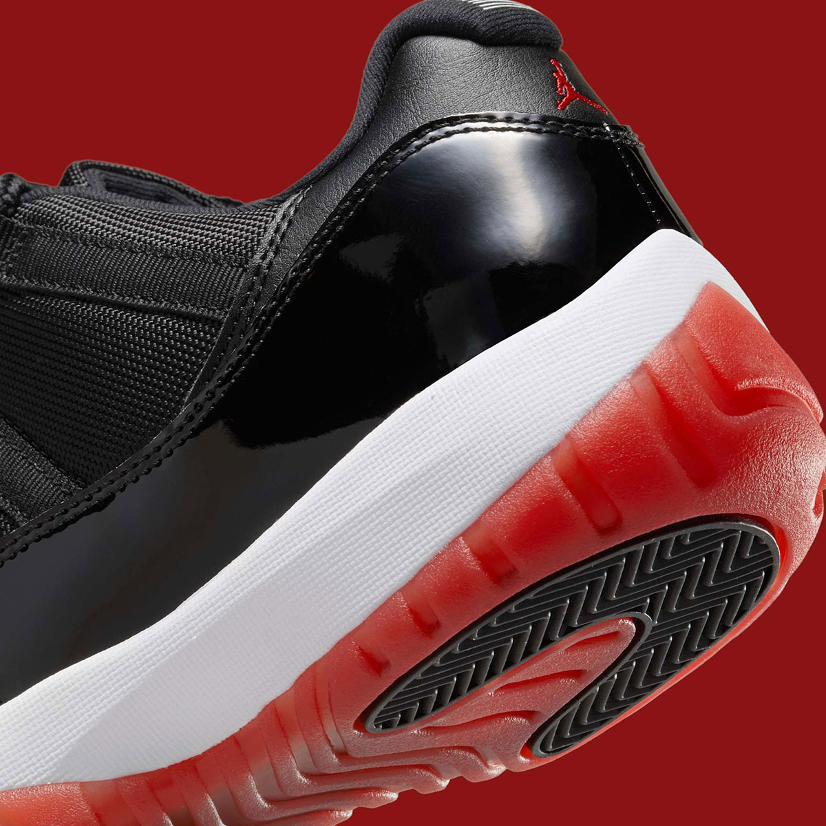Air Jordan 11 Low Black Red Fv5104 006 5