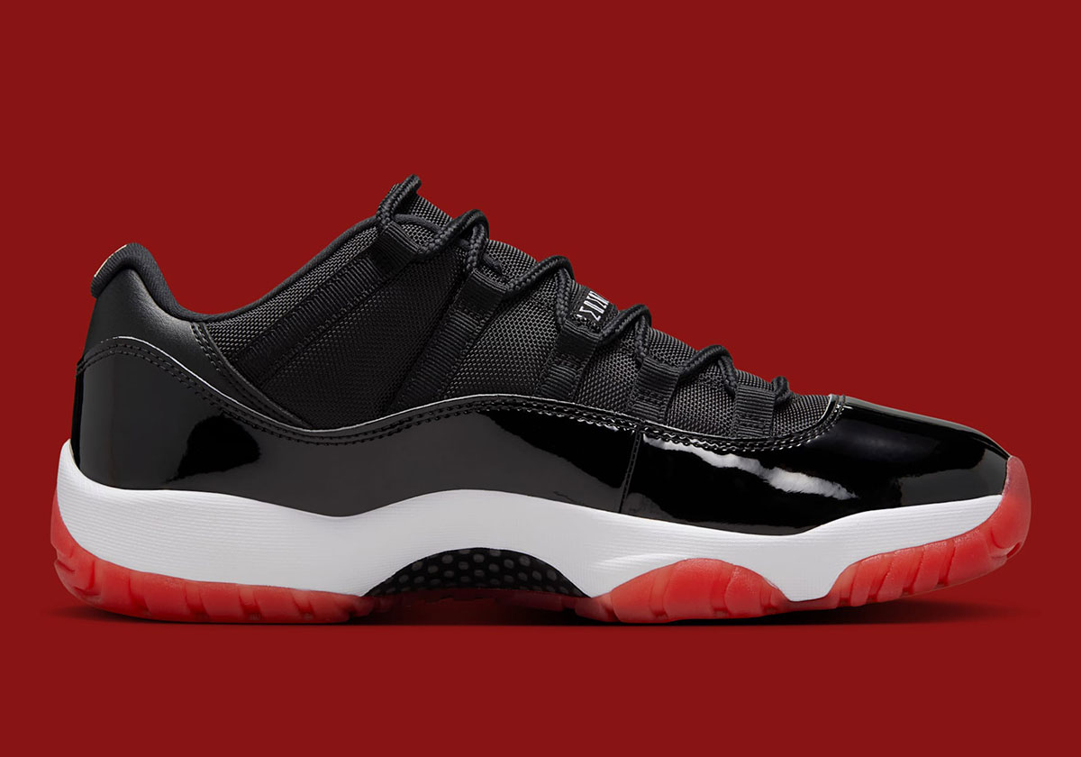 Air Jordan 11 Low Black Red Fv5104 006 6