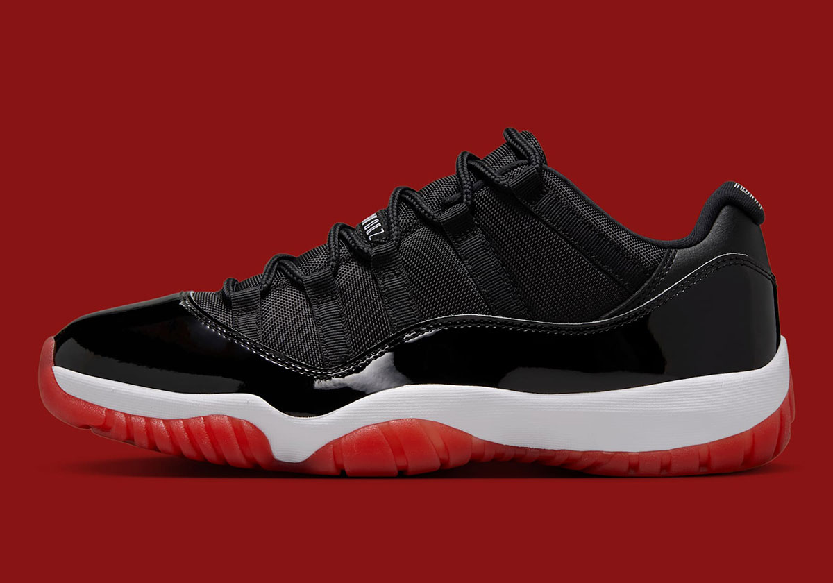 Air Jordan 11 Low Black Red Fv5104 006 8