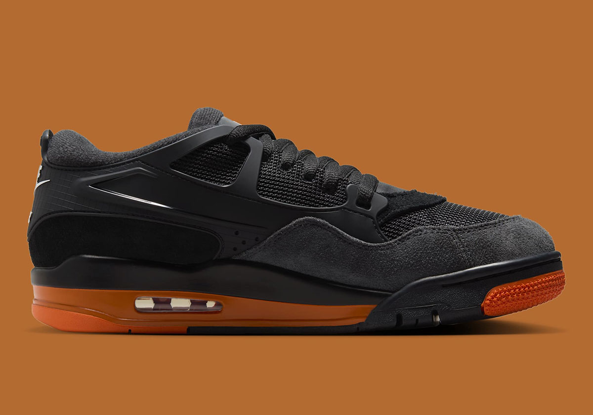 Air Jordan 4 Rm Black Orange Hf8126 001 4