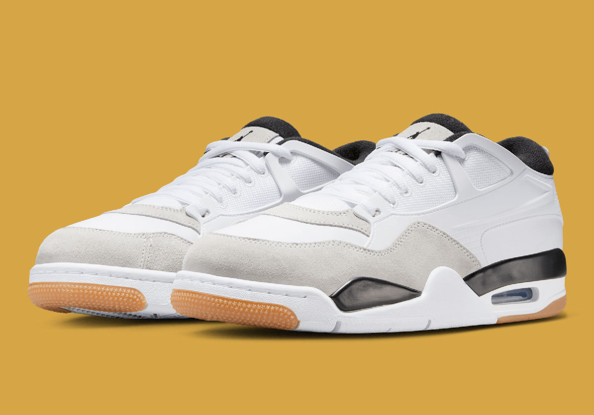 Air Jordan 4 Rm White Black Grey Gum Fq7939 110 2