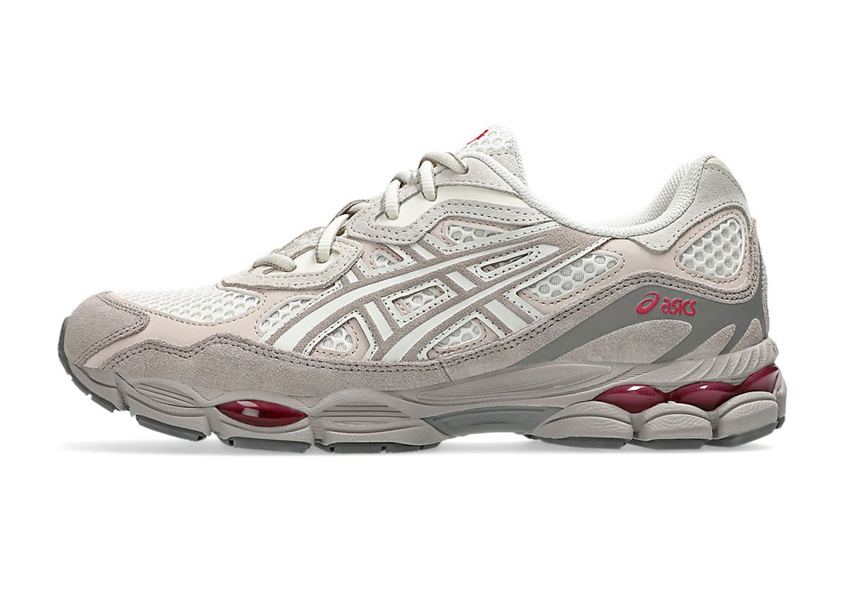 Asics Gel Nyc Cream Moonrock Red 1203a372 100 7