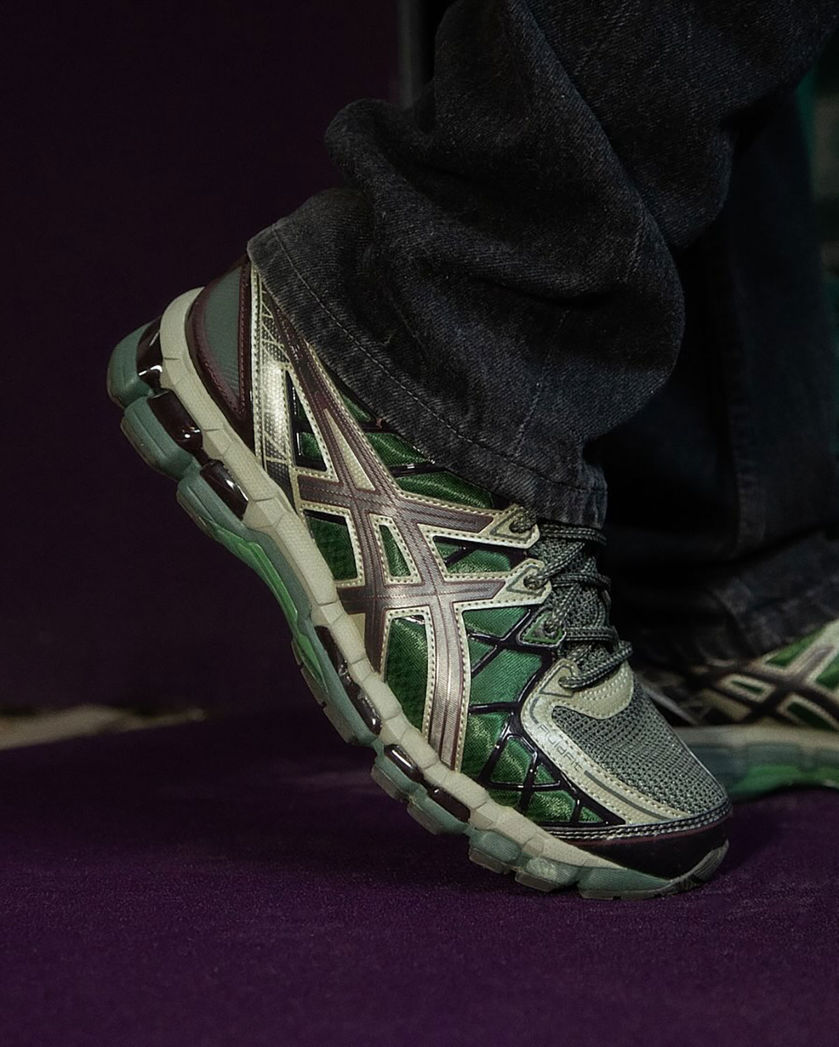 Asics Ub10 S Gel Kayano 20 Moss Gunmetal 1203a664 300 3