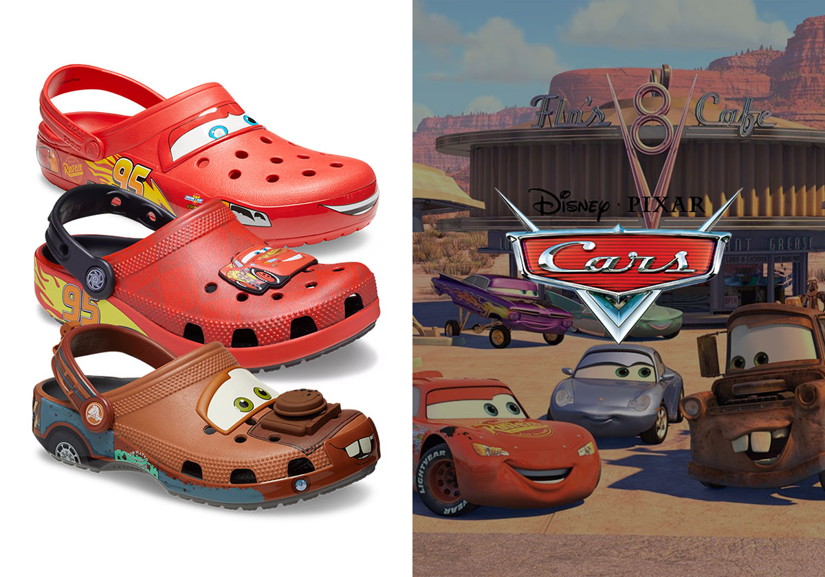 The Pixar’s Cars x Crocs Collection Just Restocked