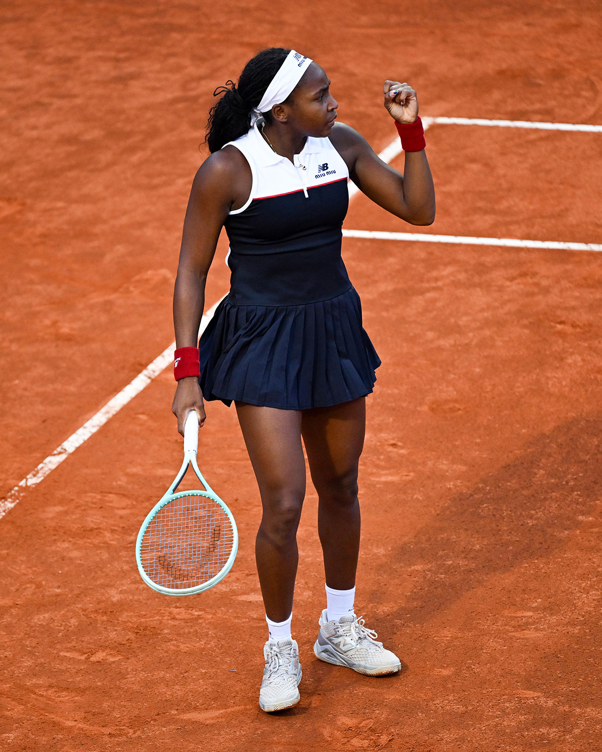Coco Gauff New Balance Miumiu 3
