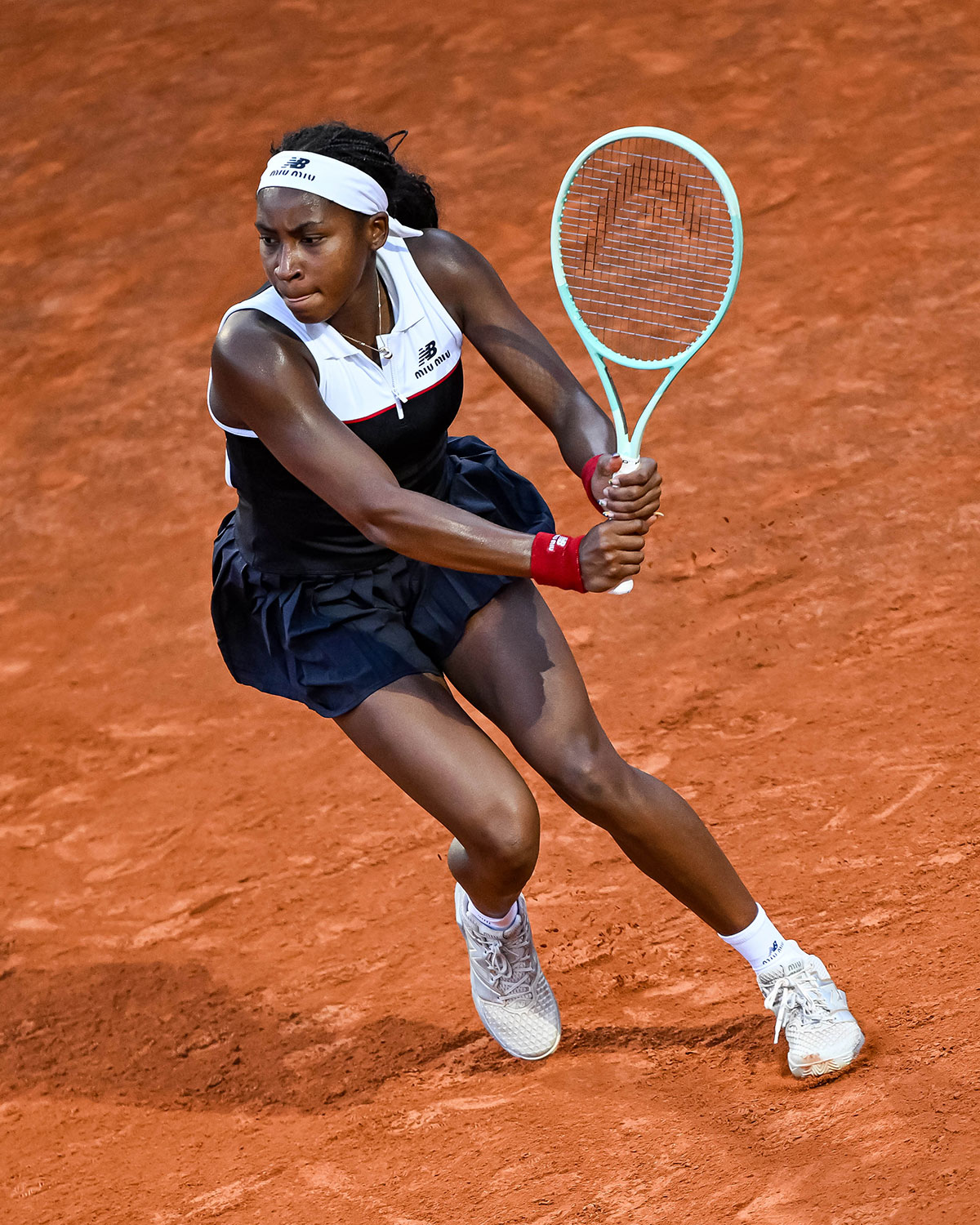 Coco Gauff New Balance Miumiu 4