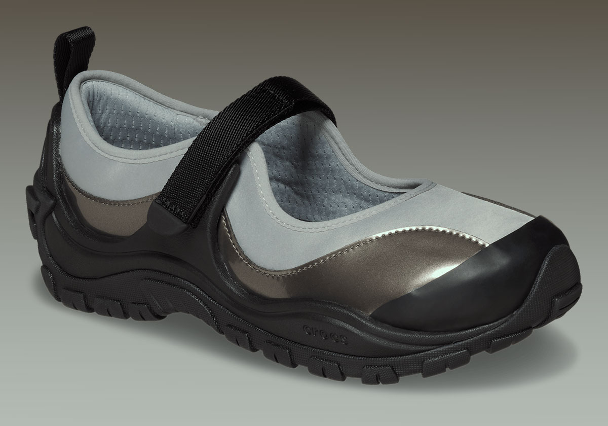 Crocs Terre Ballet Core Black Silver 210639 923 4
