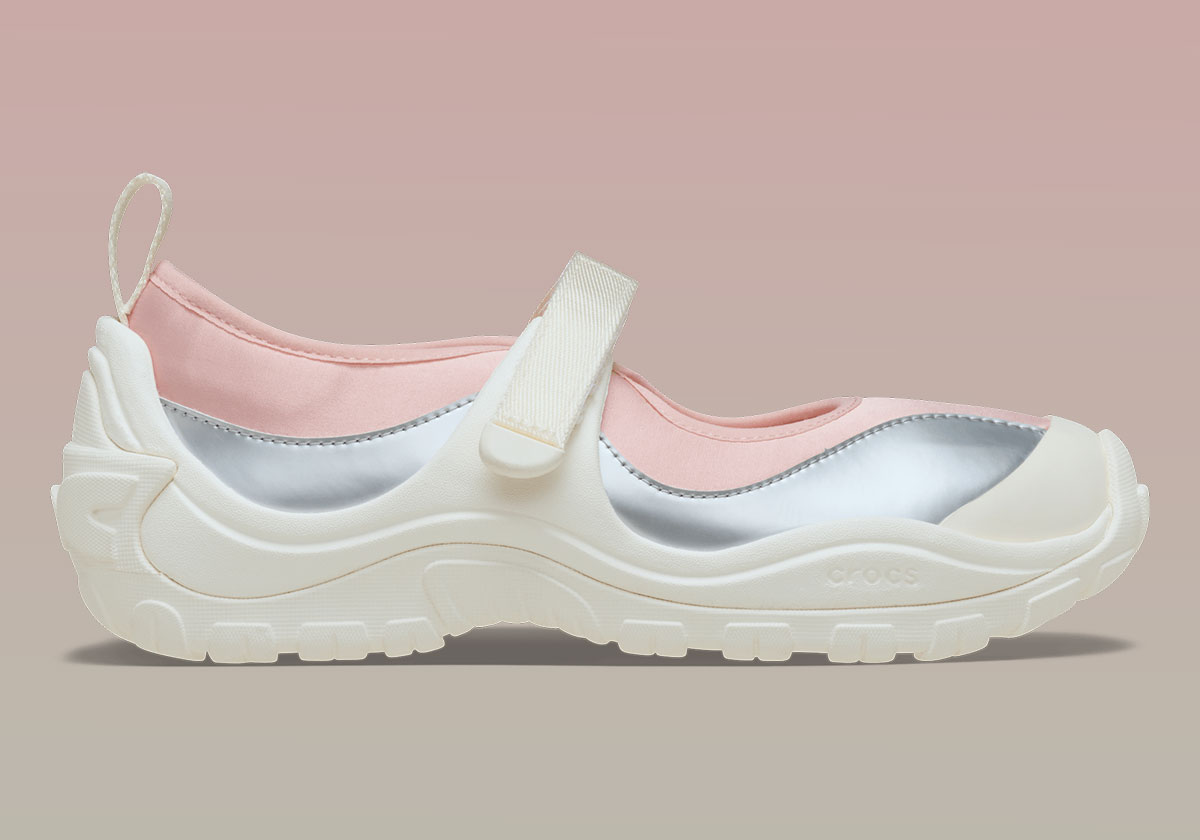 Crocs Terre Ballet Core Pink Silver 210639 0wv 4