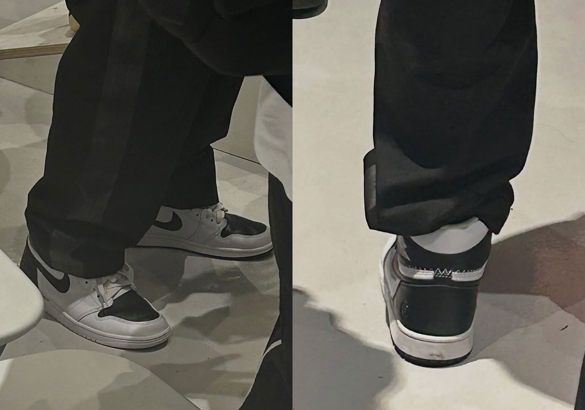 Fragment Design Union La Air Jordan 1 White Black 4