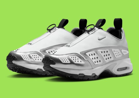 The Nike Air Max Sunder Leans Into Y2K With “Metallic Silver”