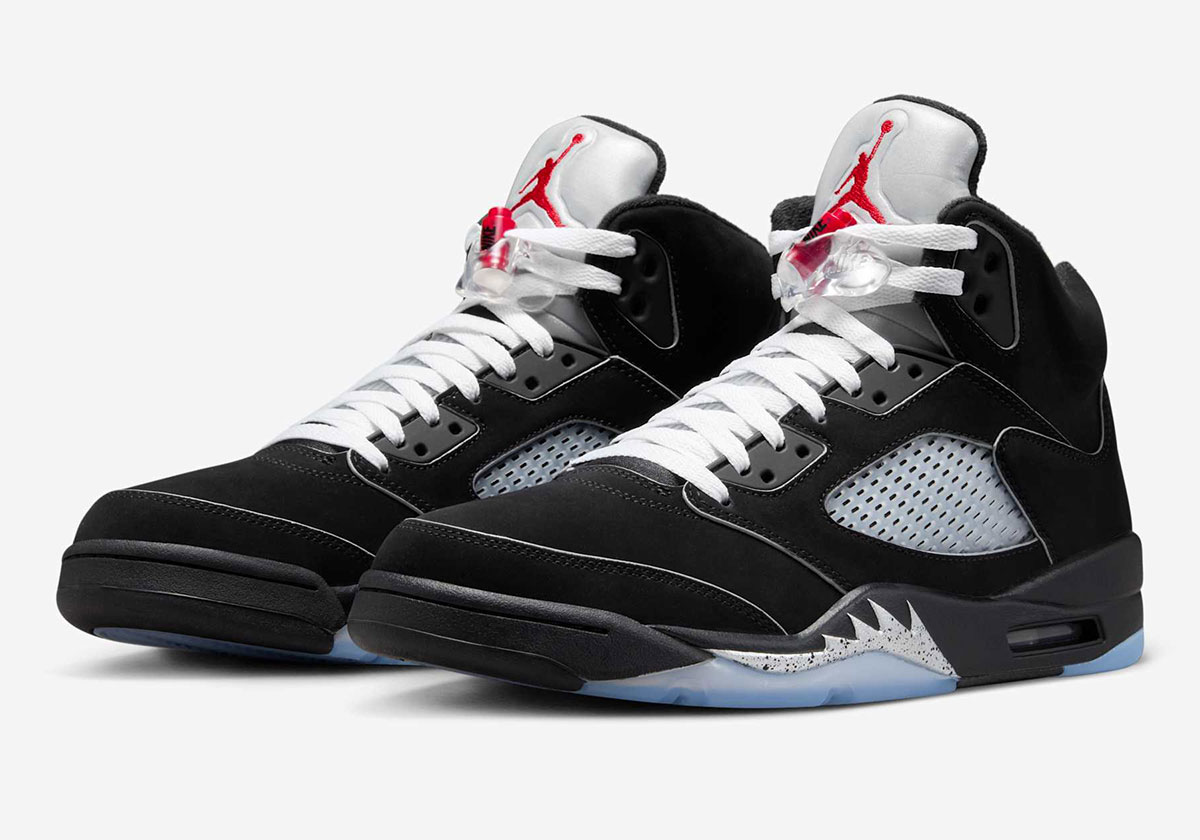 RESTOCK: Air Jordan 5 "Black Metallic Reimagined"