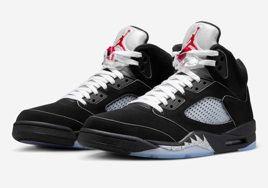 RESTOCK: Air Jordan 5 “Black Metallic Reimagined”