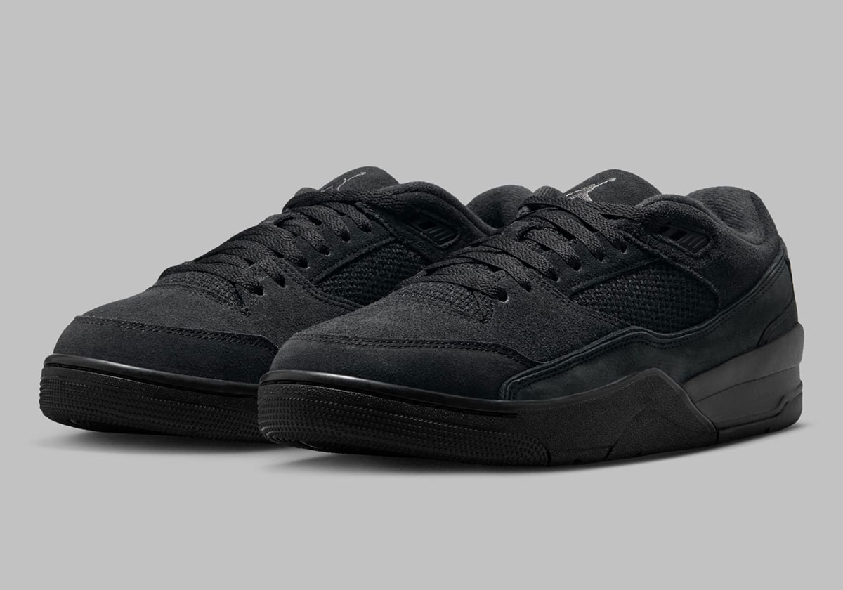 The Jordan Flight Court Gets A "Black Cat" Colorway