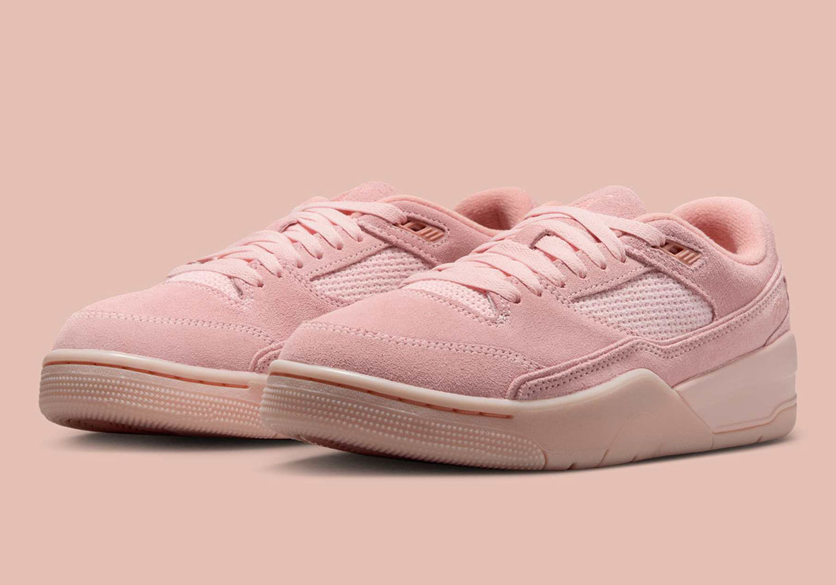 The Jordan Flight Court Embarks On A Delicate Pink Edition