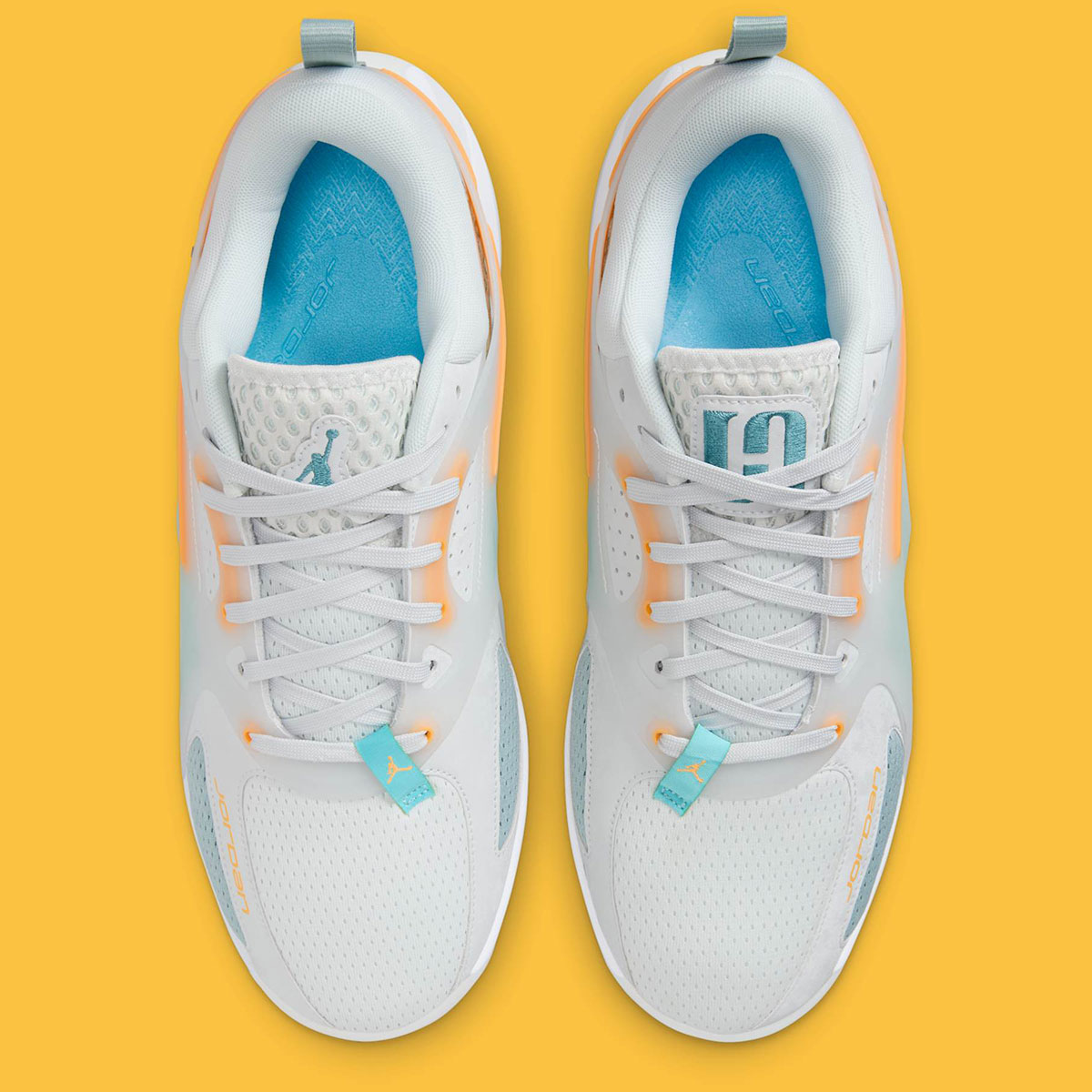 Jordan Heir Light Grey Laser Orange Green Fq3858 101 6