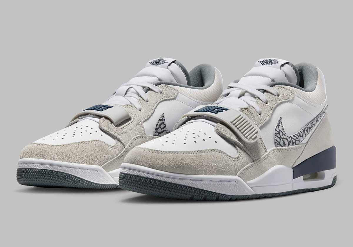 The Jordan Legacy 312 Low Wears An Elephant Print Swoosh