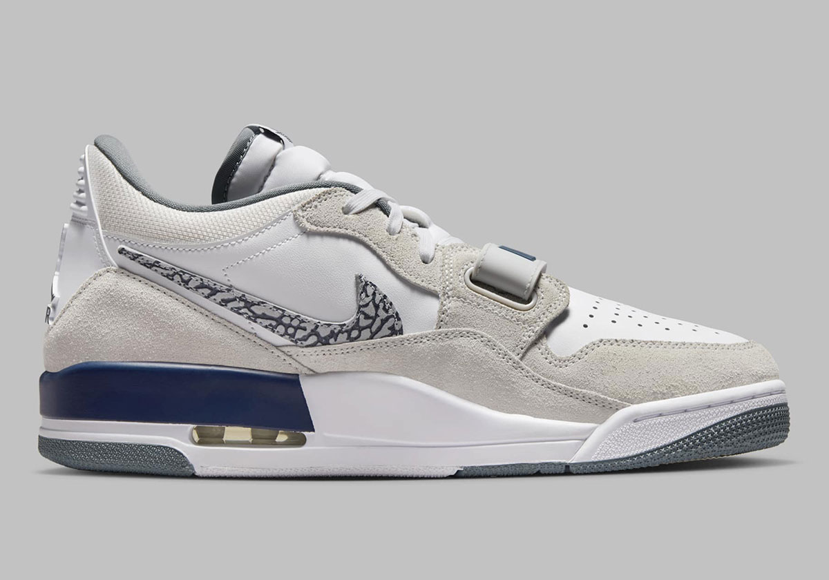 Jordan Legacy 312 Low White Neutral Grey Cool Grey Midnight Navy Cd7069 124 6