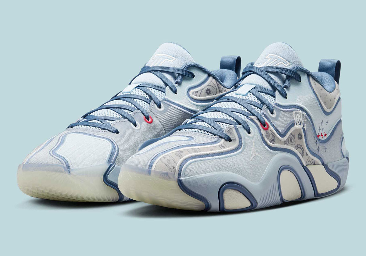The Jordan Tatum 3 Freshens Up A "Light Denim" Look