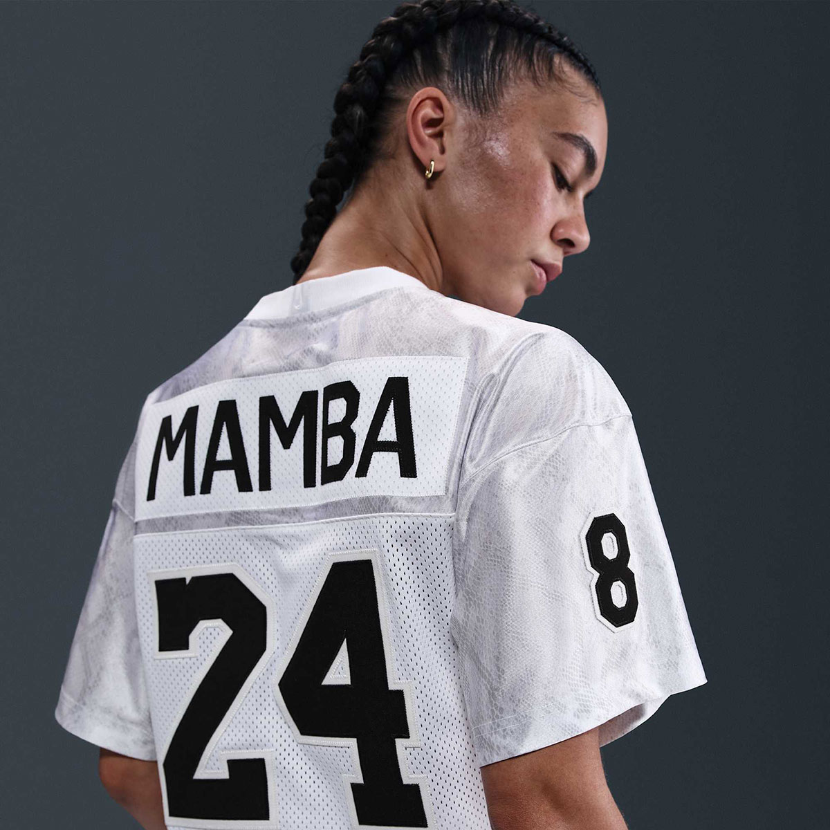 Kobe Bryant Nike Mamba Football Jersey 8