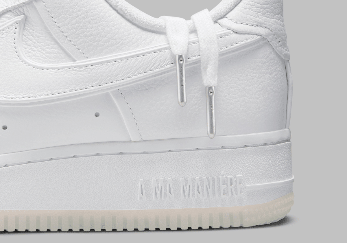 First Look At The A Ma Maniere x Nike Air Force 1 Low "White"