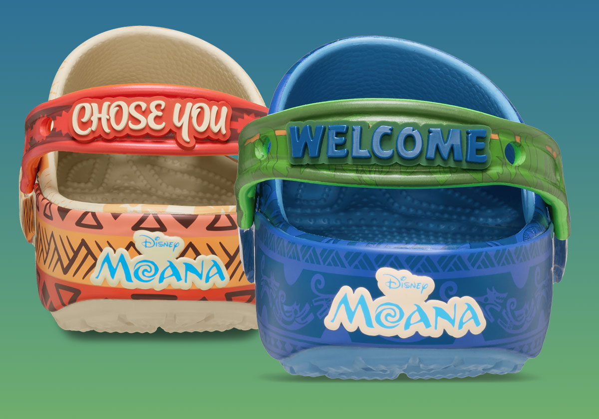 Moana and Maui Set Sail On A Crocs Classic Clog Collab