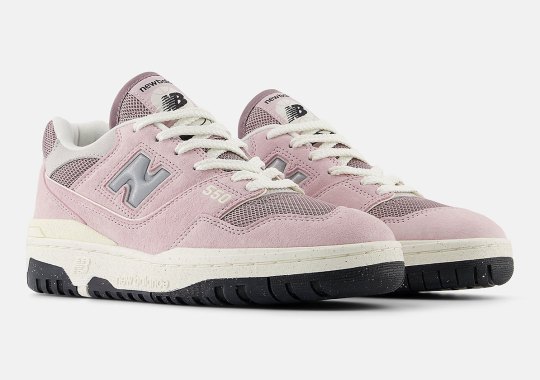 Pink Suede Softens Up The New Balance 550