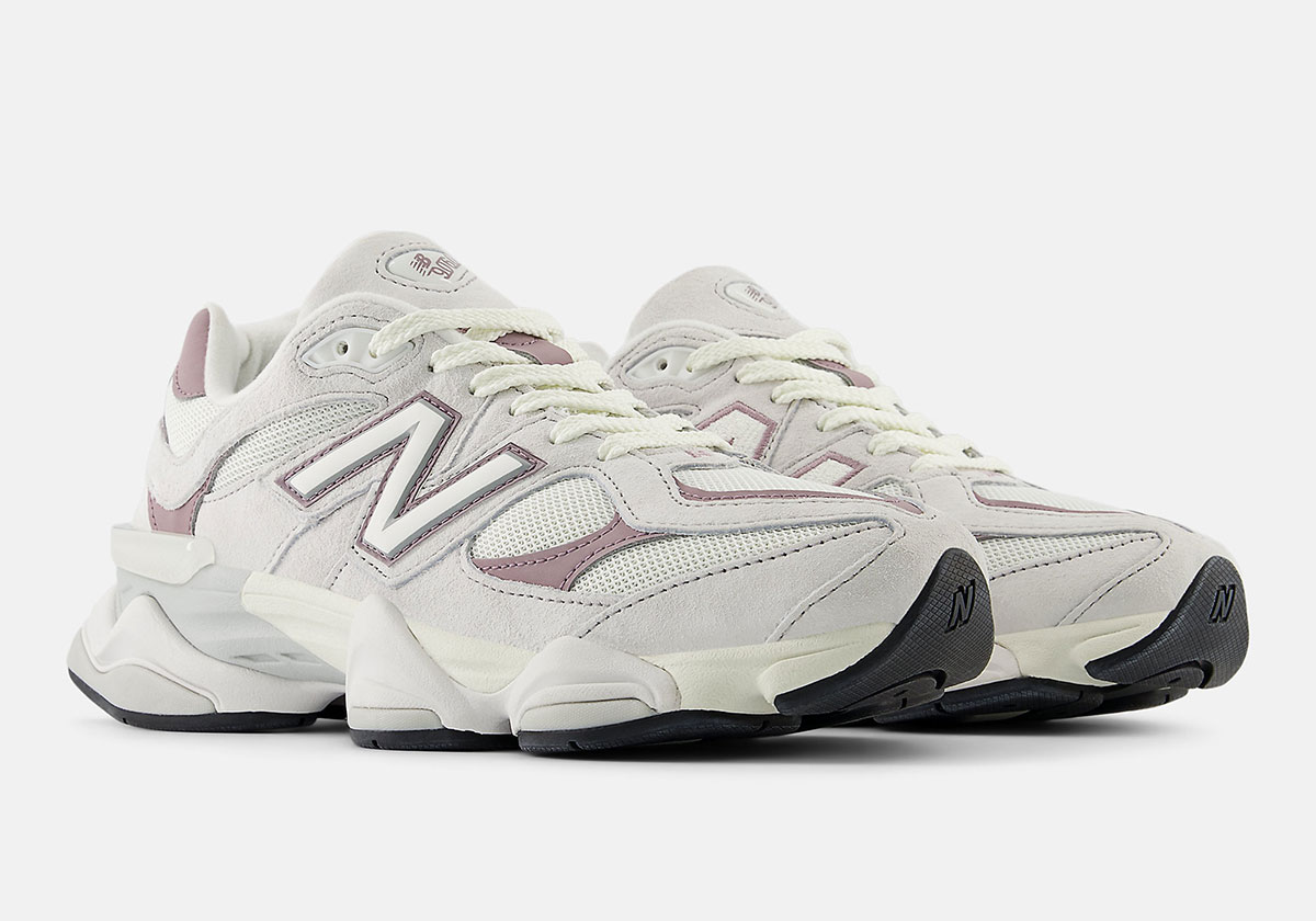 "Ice Wine" Pink Peeks Through This Delicate New Balance 9060